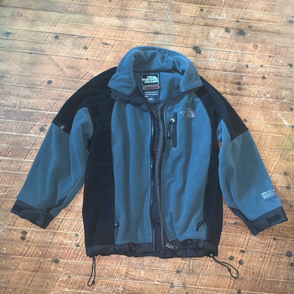 The North Face vintage waterproof Summit Series kids XXL fleece jacket